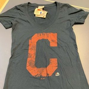 Cleveland Indians new tee shirt, size small